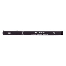 uni-ball PIN 0.05 mm Pen - Black (Pack of 12)
