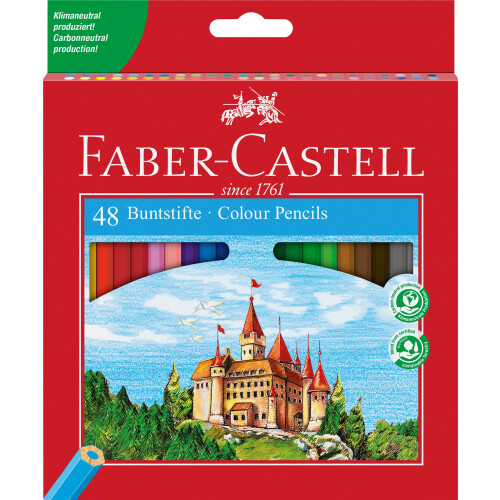 Faber-Castell Faber-Castell Classic Colour Pencil (Pack of 48)