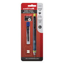 uni-ball KuruToga Mechanical Pencil, 0.7mm, HB #2, 1 Count (1858549)