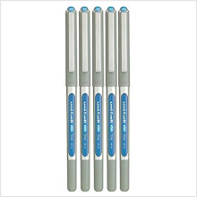 5 X UNI-BALL Eye UB-157E Roller Ball Pen FINE (0.7mm) Light Blue