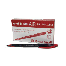 uni-ball Micro Air Rollerball Pen - Red (Pack of 12)