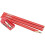 Draper Draper 50990 Cpsset Carpenter Pencil and Sharpener, Red, 4 Piece Set 1