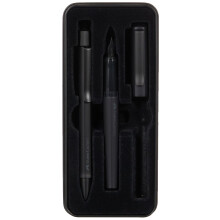 Faber-Castell Hexo 140579 Gift Set Black with Fountain Pen M and Ballpoint Pen B