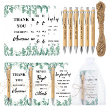 Candcamp 12 set Leavint Gifts for Colleagues Women Men Nurses Thank You Teachers Gift Personalised Birthday Present Appreciation Cards Inspirational