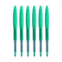 uni-ball Signo UM-170 Gelstick Gel Rollerball Pen - 0.7mm Tip - Green Ink - Pack of 6