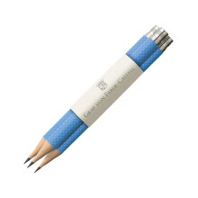 Graf Faber Castell 3 Pencils Model Perfect Pencil in Gulf Blue