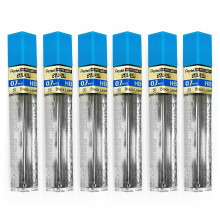Pentel Super Polymer Refill Replacement Spare Leads for Automatic & Mechanical Pencils (Pack of 6, 0.7mm HB)