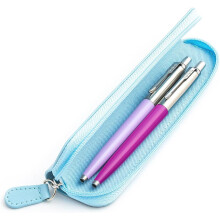 PARKER Jotter Originals Lilac and Amethyst Ballpoint Pen gift set with bright blue case