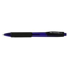 Pentel Kachiri Retractable Ballpen - Blue (Pack of 12)