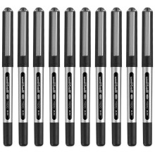 Uni-ball Eye Micro Ub-150E Gel Ink Pen - 0.5 Mm - 10 Pcs - Uni Mitsubishi Pencil (Black)