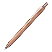 Pentel BL407PG-A EnerGel Sterling Liquid Gel Rollerball Pen Rose Gold Casing Stroke Width 0.35 mm Ball Diameter 0.7 mm Black Ink