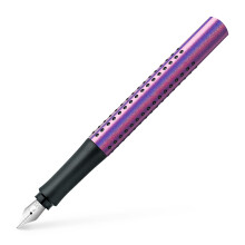 Faber-Castell Fountain pen Grip Edition Glam - F nib, Violet Glam colour