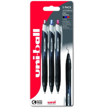uni-ball Jetstream Sport SXN-150S Ballpoint Gel Pens. Premium 1.0mm Rollerball Tip. Smooth Writing Uni Super Ink Dries Instantly. Does Not Smudge.