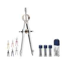 Mr. Pen - Professional Compass for Geometry, Extra Lead, Metal Compass Drawing Tool for Students, Back to School Supplies
