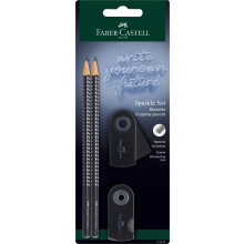 Faber-Castell Pencil set Sparkle black BC