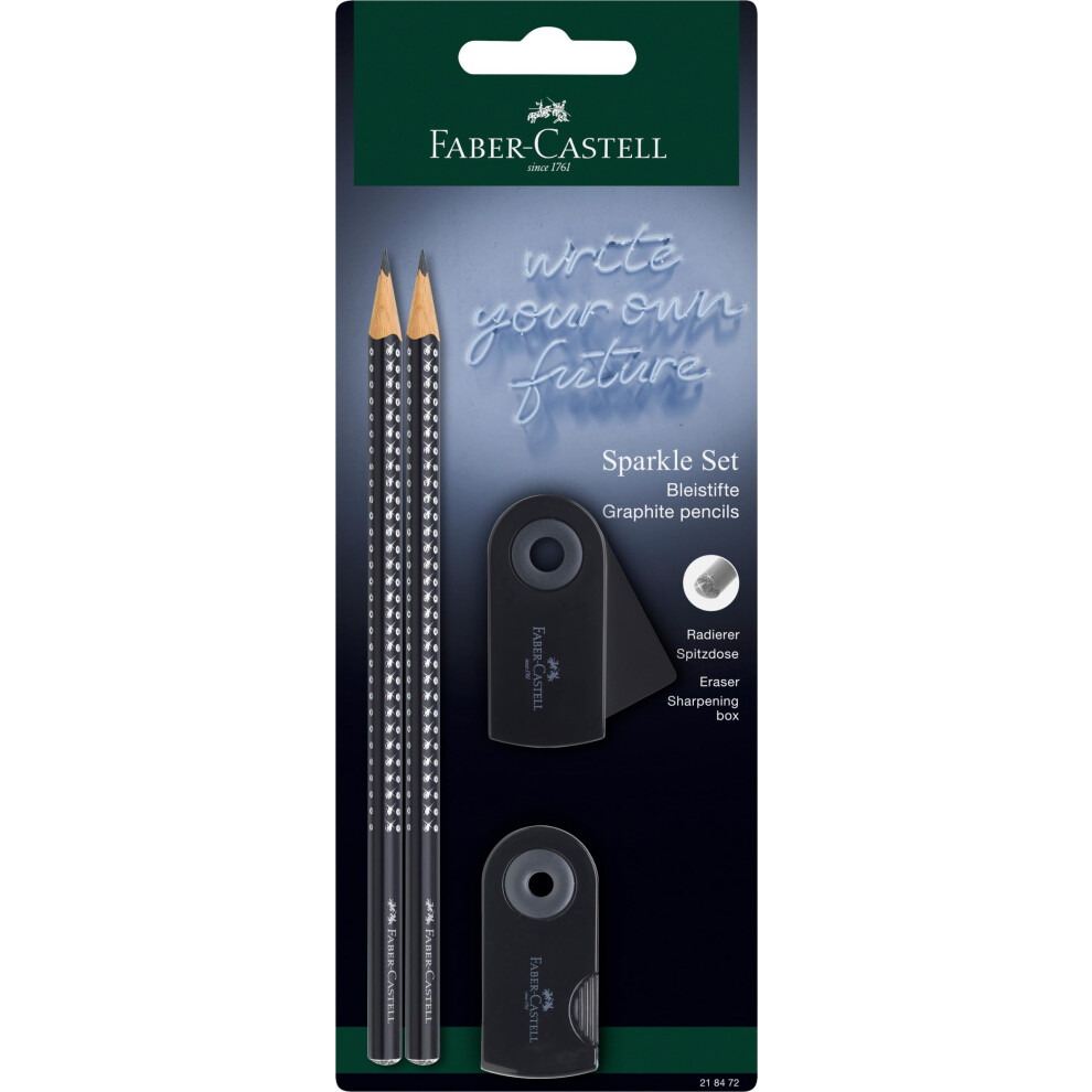 Faber-Castell Pencil Set Sparkle Bc Black
