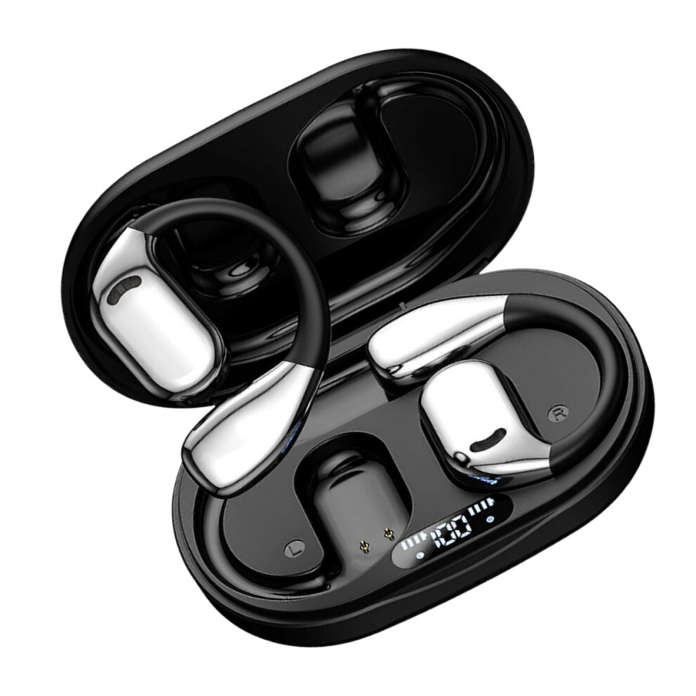 Wireless Bluetooth-Compatible Translation Earbuds Language Translation Earpieces M75 Support Real-Time Translation Black_p 9409267710225