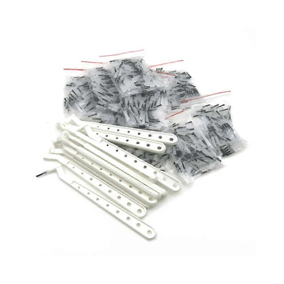 White 250Pcs Dental Disposable Composite Brush Tips +10 Brushes Handles Handle_p