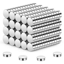 Wukong Craft Magnets 6x2mm ? 250pcs Mini Round Magnet for DIY, Models, Fridge, Home & Office