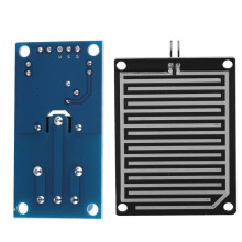FR-04 12V Rain Relay Module 5x2.5x1.5 cm Nickel