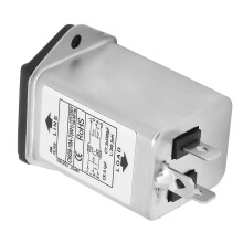 CW2B-10A T (001) EMI Power Filter w/ Fuse 125/250V