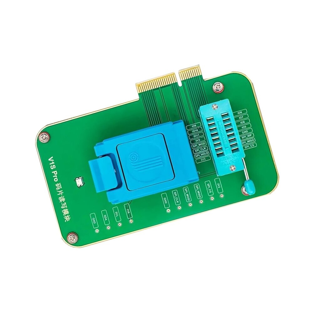 V1s Pro Chip Read Write Module For 6G-15 Pro Max Baseband Usb-C U2 Chip Reading And Writing Tool Green 6031418224652