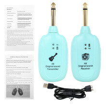 A8 Wireless Guitar System 5-CH Wireless Guitar Transmitter Receiver Guitar Accessory for Electric Guitar Violin A
