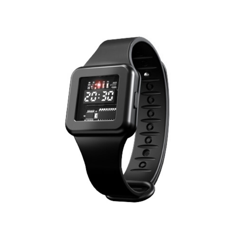Winter Anti Static Bracelets Watch Wrist Strap Static Buckle Static Eliminator Wristband Built-In Dual Chip Black 6032252286646