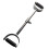 Lat Bar Cable Machine Attachment Curl Pulldown Bar Barbell Revolving Bar, Multi-Exerciser Cable Attachment Bar, Solid Steel Tricep Press Down Bar with 2