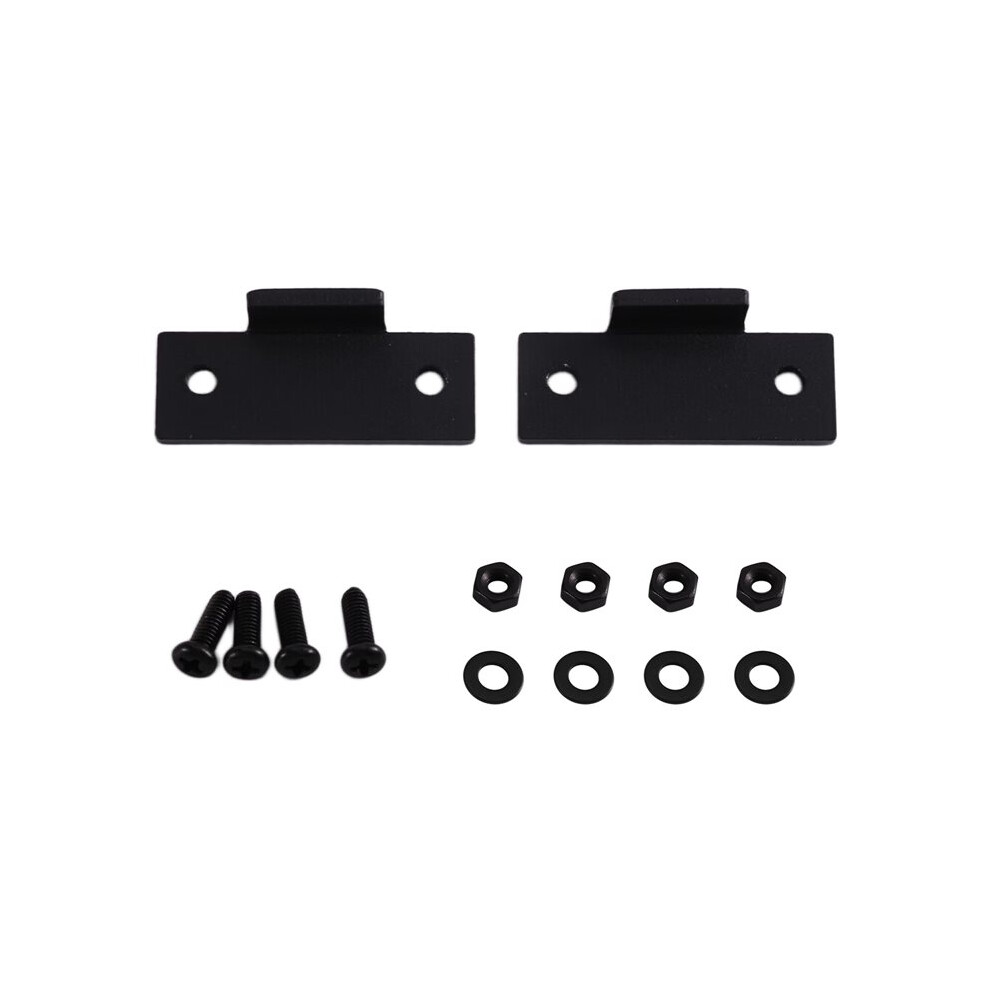 1 Pair Turntable Dust Cover Repair Tabs Hinge Kit Aluminum Alloy Fit For Technics Sl-D1 D2 D3 B1 Q2 Q200 3200 220 Black 4713517863469