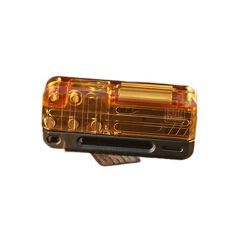 Tauoh Edc Pei Push Slider Stainless Steel Pc Push Slider Mechanical Intensive Edc Decompression Toys Tools