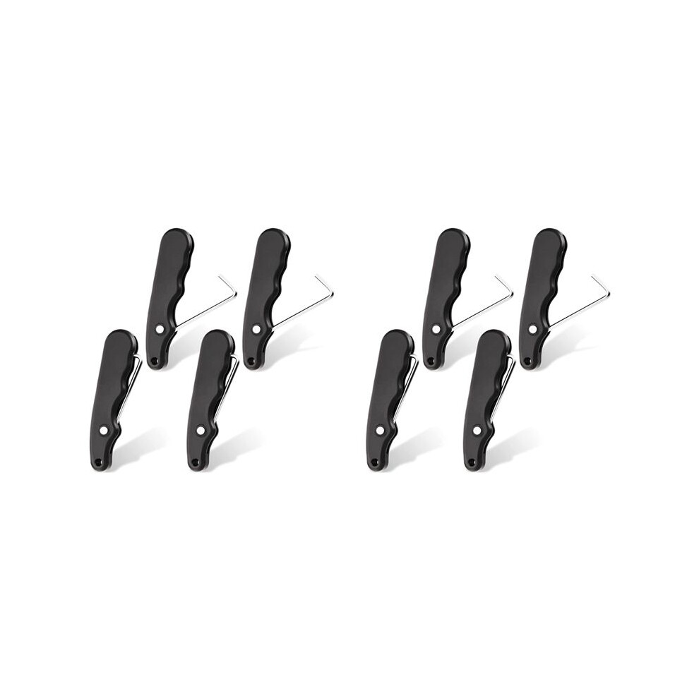 8Pcs Folding Shoe Lace Puller,Portable Lace Tightener Tool,Skate Lace Tightener For Hockey Ice Skates Figure Skates Boot 4714217900744