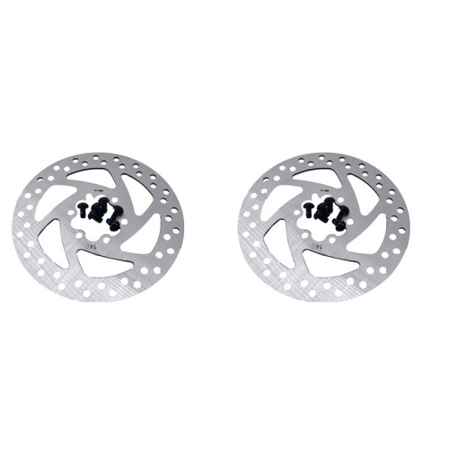 2X Rotor de Disco de Freio de Aço de Scooter Elétrico de 140 Mm para Skate de 10 Polegadas  M4 Rotor de Disco de Freio de Scooter Elétrico