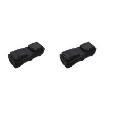 2X Cycling Battery Bag 17.7Inch/45cm Electric Scooter Bag Case Bicycle Front Waterproof for MTB EBike Bag Bike Bag