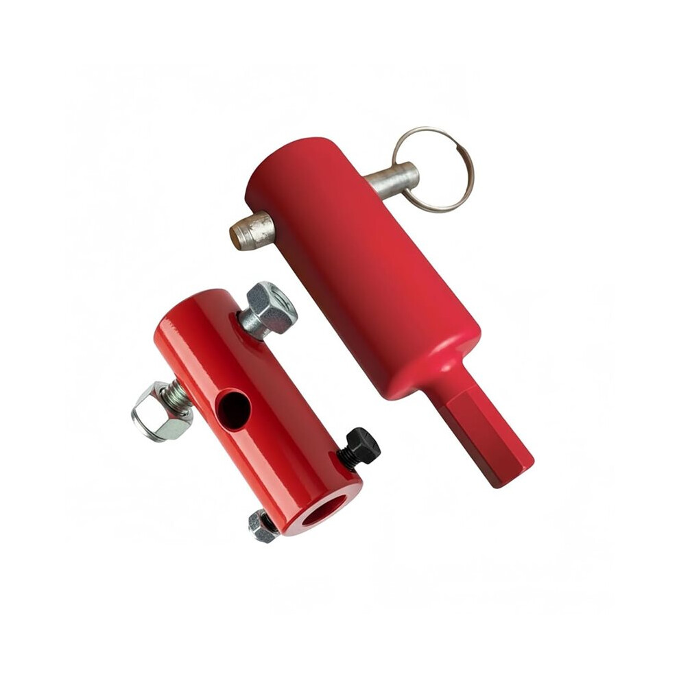 2Pcs Ez-Crank Trailer Jack Electric Drill Adapter,For 1-Foot-Long Jack Handle Studs Trailers Crank Handle 6031279244943