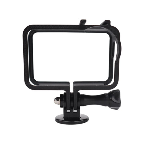 Cold Shoe Expansion Frame for  OSMO Action 6 Cold Shoe Interface Quick Release Protective Frame for Action 6 Black