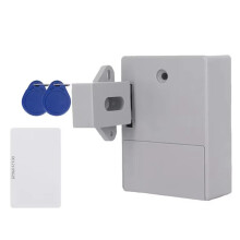 Sensor Invisible Lock RFID Key Card Drawer Lock Hidden Punch-Free Digital Locks DIY for Cabinet Wardrobe A