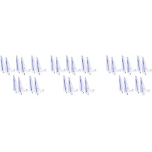30 Pièces Séries 35PT-360PT Porte-Cartes Support D'Affichage Acrylique Se Dresse Petit Support pour Base- Football Sport Carte Commerce et