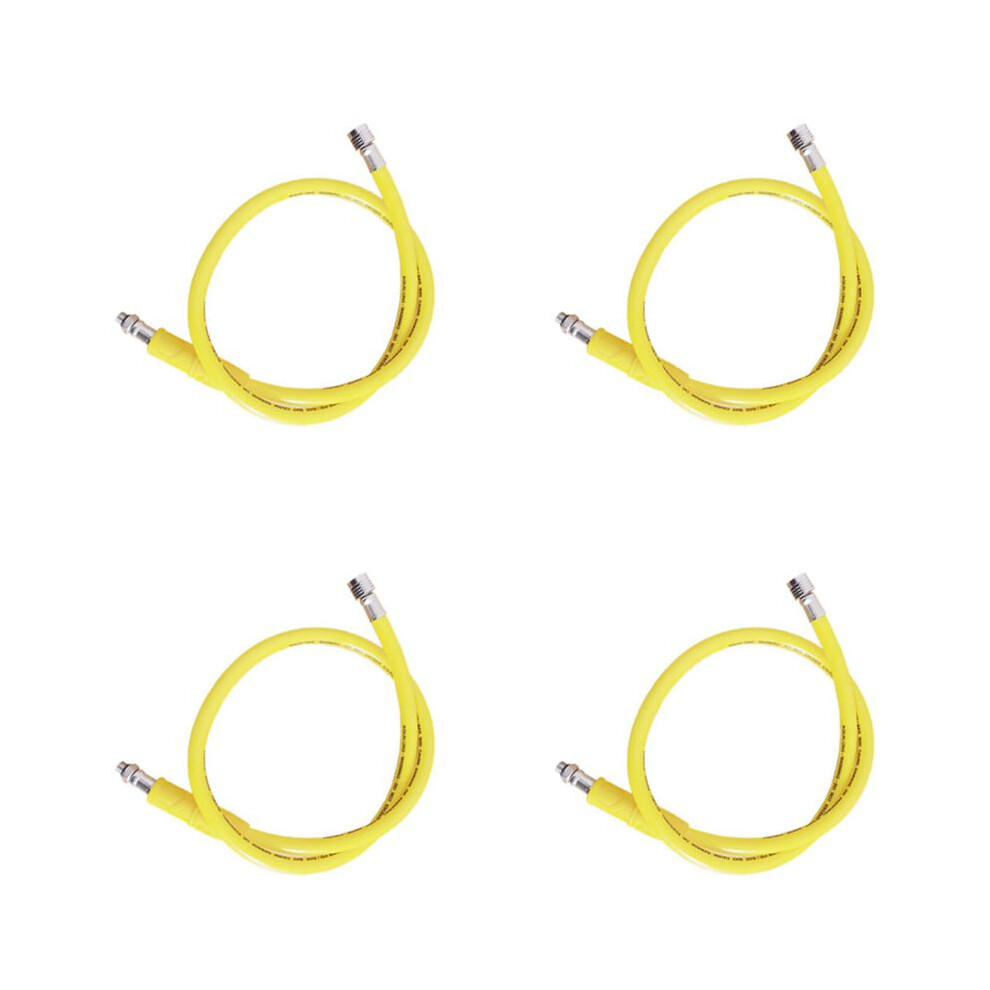 4X Durable Scuba Diving Bcd Medium Pressure Hose Scuba Diving Regulator For 2Nd Gauge Breathing Regulator 4713940307967