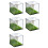 5X   Display Cabinet,   Square Display Cabinet, Memorial Box, Acrylic Mirror Storage Box 1