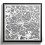 Berlin Paper Cut Map White 30x30 cm Paper Art 3