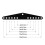 RIMLUFE Double to Single D Handle Cable Weight Workout Pulley System Adaptor Plate Spreader LAT Pull Down BarRope Attachments Cable Machine for Squat 4