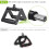 Kipika Heavy Duty Double D Handle, V Bar Cable Attachment, Row Attachment for Cable Machine, Non-Slip and Comfortable, Solid Aluminium Alloy Handle, 4