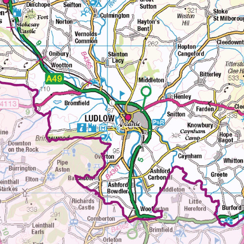 Shropshire County Map-Paper 2