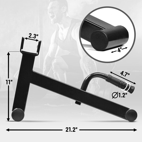 Yes4All WST9 Deadlift Barbell Jack, Black 1