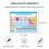 Periodic Table of Elements Magnetic 9x13.5 Inch-Teaching Elements Classroom Decor Chemistry Reference Poster Chart Cheat Sheet Study Guide for 2