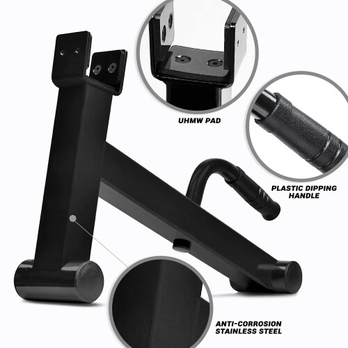 Yes4All WST9 Deadlift Barbell Jack, Black 2