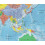 Swiftmaps 92cm x 61cm Laminated World Premier Wall Map Mural Poster A1 4
