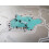 Scratchable Map of Spain blue 3