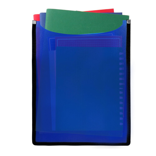 D.RECT 6 Pcs School Notebook Box A4 - Children's Document Box for Notebooks, File Folders in School Bag and Backpack - Sturdy Exercise Book Folder for 1